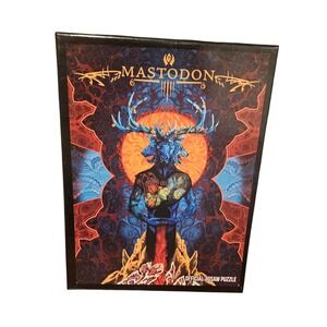 Mastodon Official Jigsaw Puzzle 500 Pieces‎ Progressive Metal Art Horned Beast